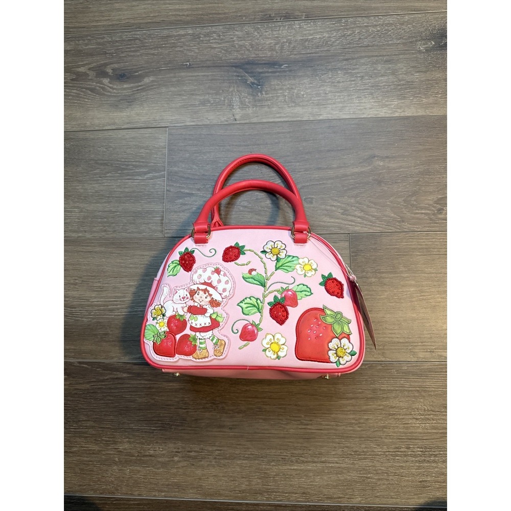 NWT Strawberry Shortcake Floral Berry Handbag!